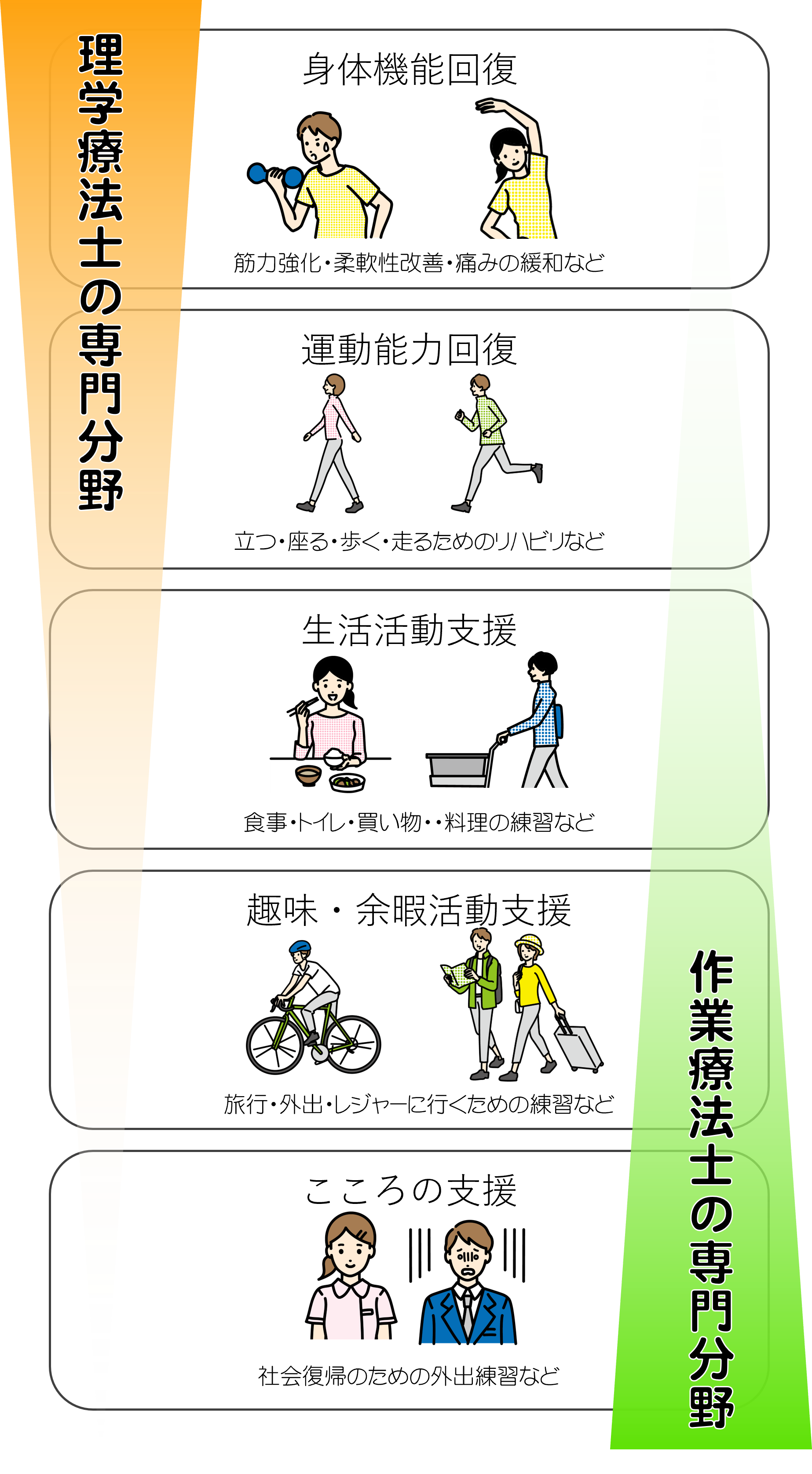 理学療法と作業療法の違いを徹底比較！年収・適性・将来性の真相