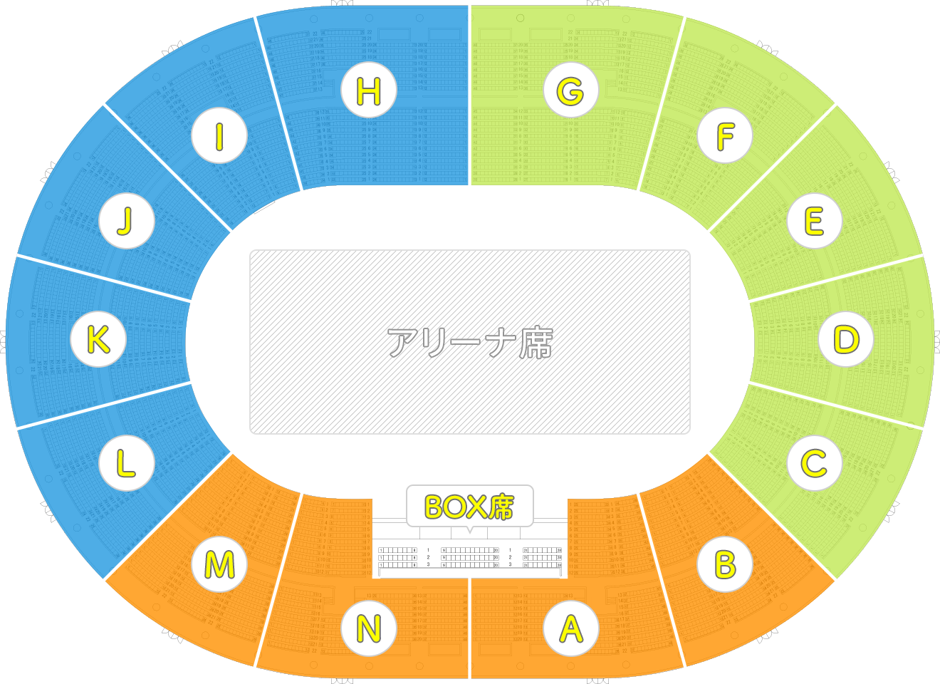 大阪城ホールの座席「当たり」はどこ？見え方と神席の真実を徹底解剖