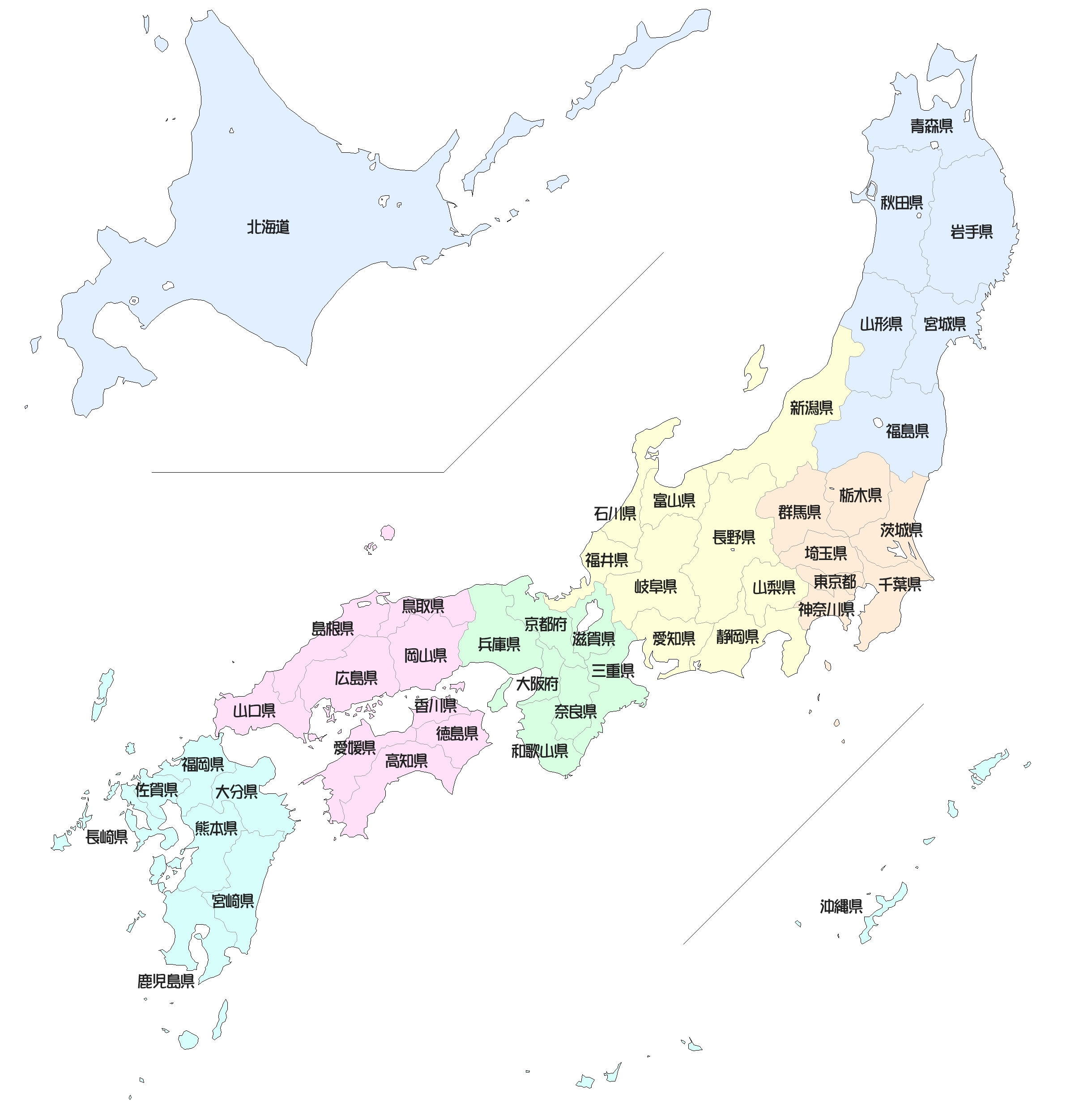 県別地図の境界線に隠された真相とは？2026年最新の無料白地図を徹底解説