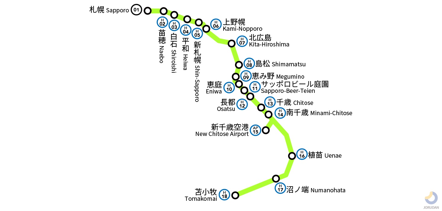 札幌駅から北広島駅の最速アクセスは？料金・時間と混雑を避ける裏ワザ