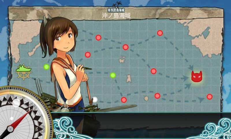 艦これ2-4沖ノ島海域迎撃戦で勝てない理由と最短固定編成の真相