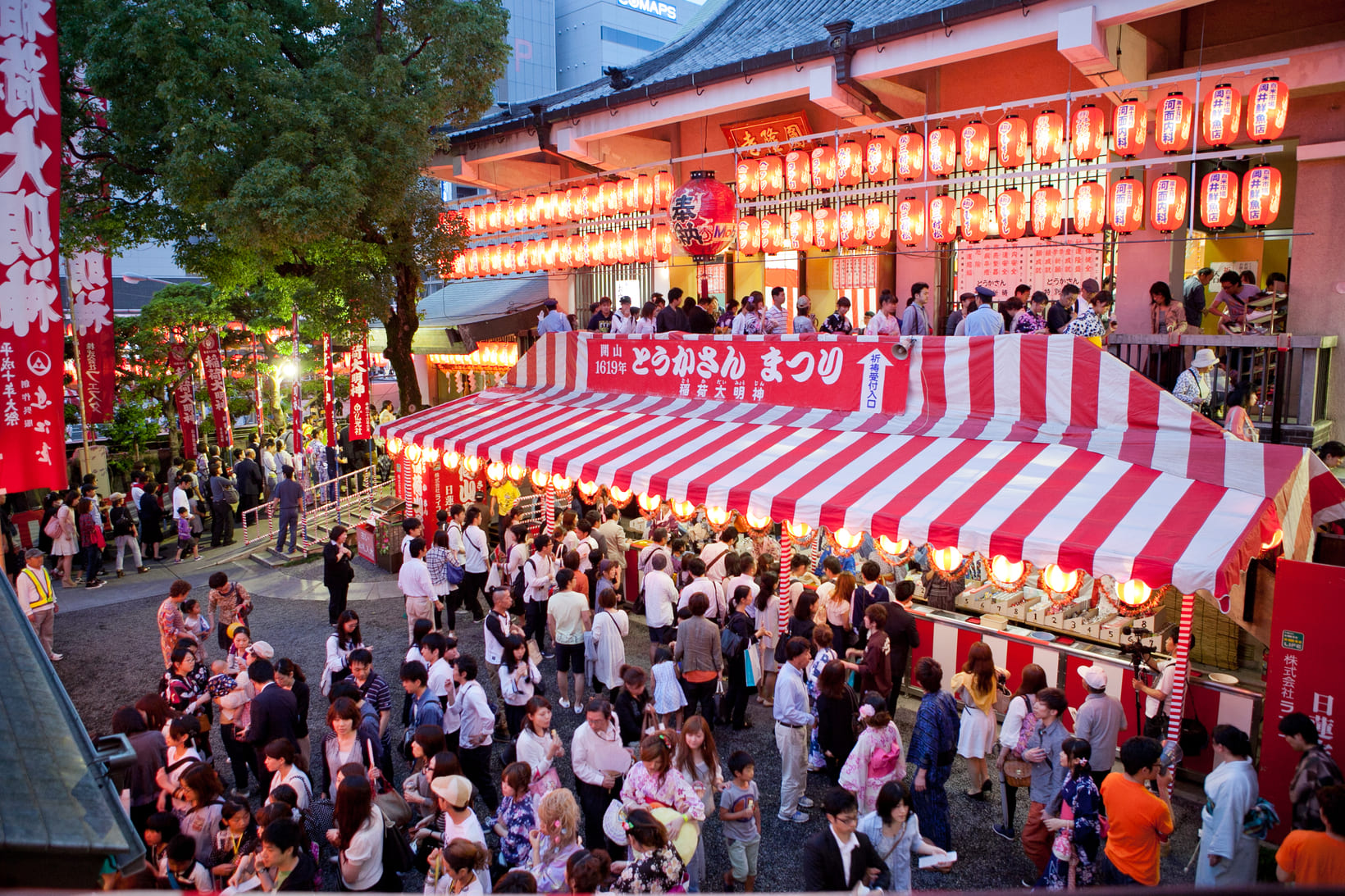 広島とうかさん大祭2026最新攻略｜日程・屋台・交通規制と浴衣の歩き方