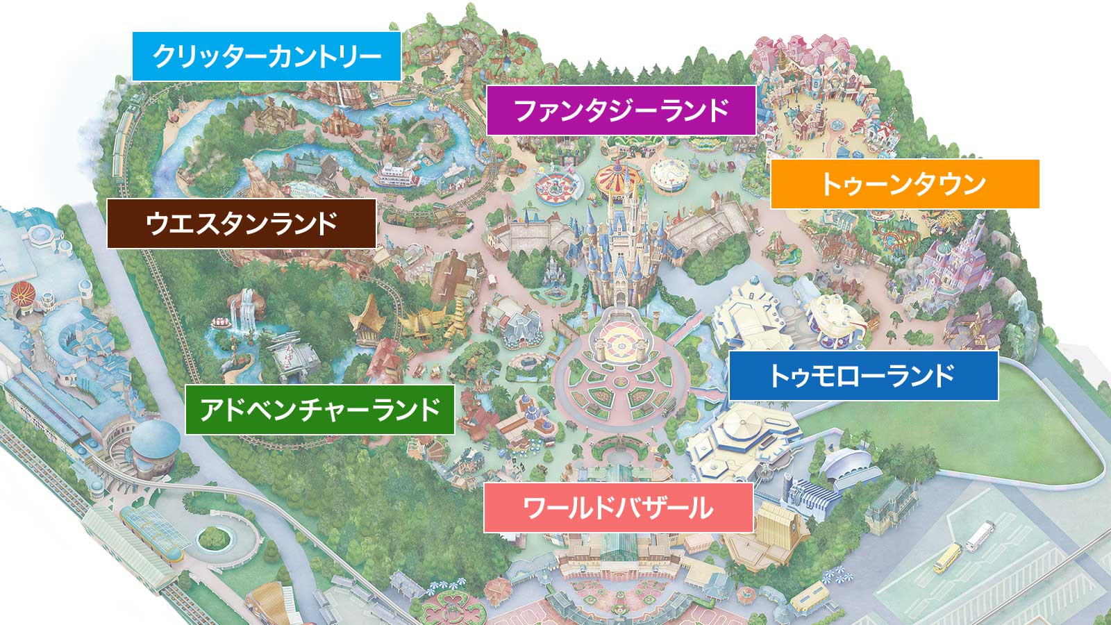 ディズニーランド地図2026最新活用術！紙のマップ終了の真相と効率攻略