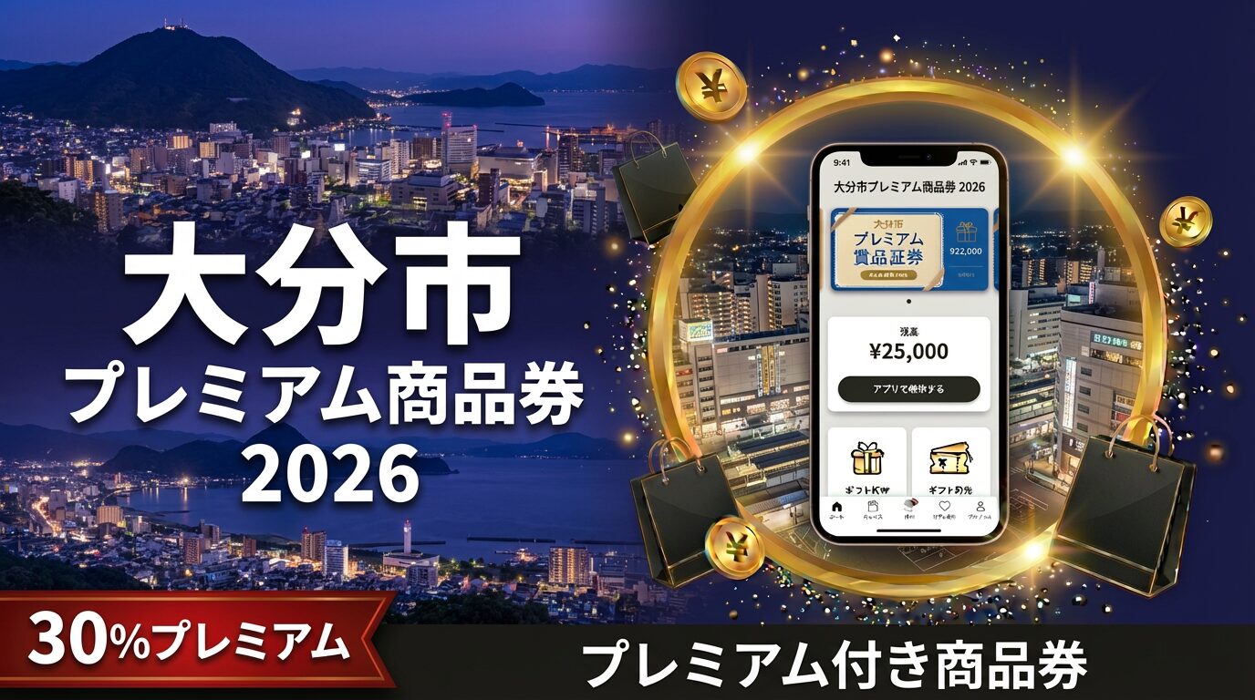 大分県民必見！「おおいたぺい」2026年最新の真相と還元キャンペーンの全貌