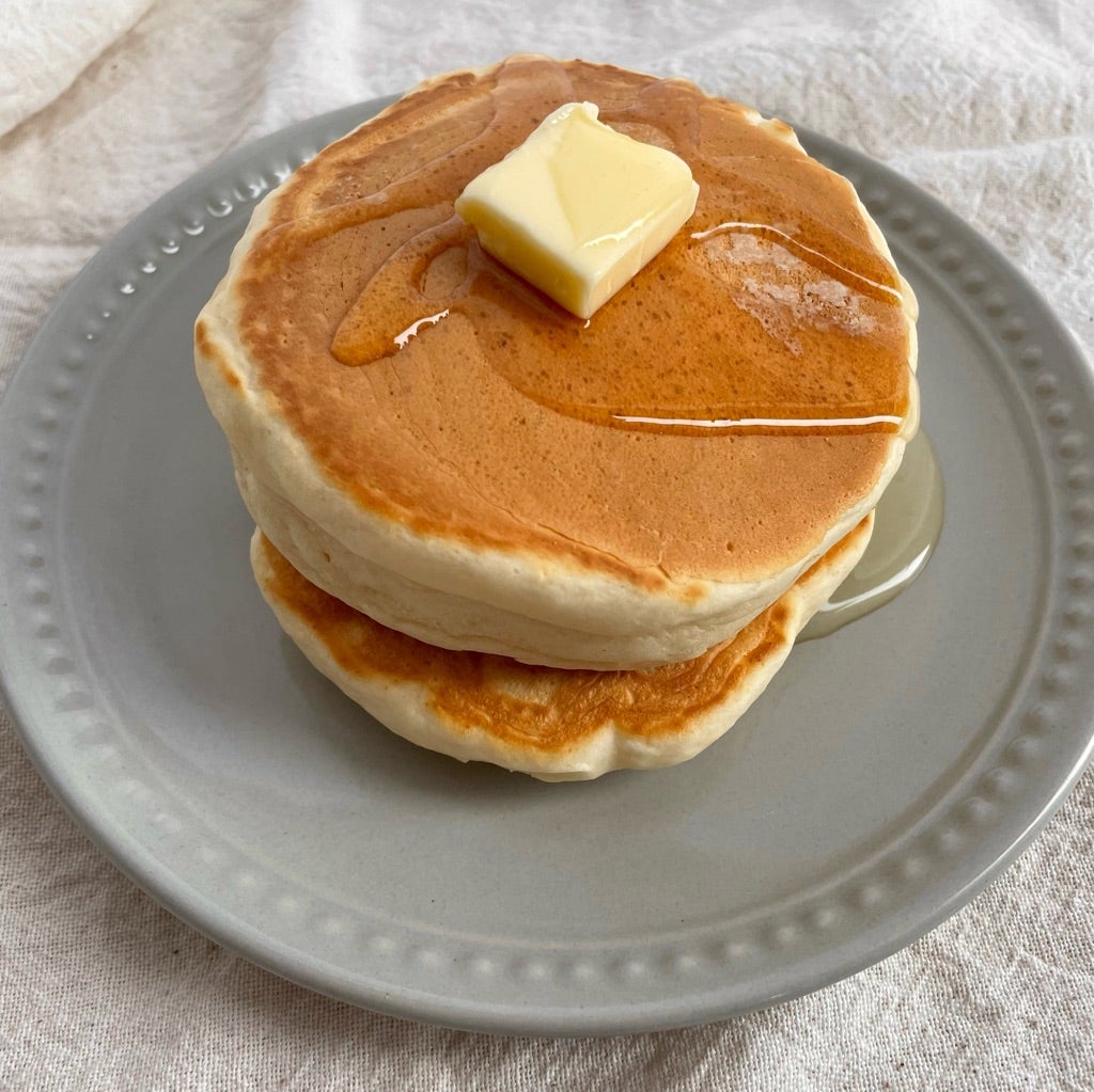 卵なしパンケーキが専門店級に化ける！膨らむ黄金比と代用の科学