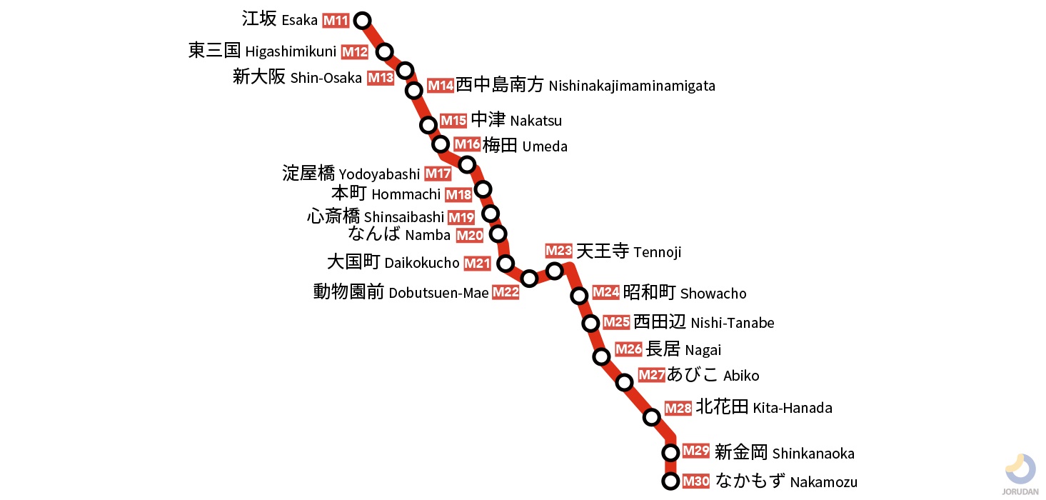 2026年最新！御堂筋線路線図と全駅一覧｜箕面萱野延伸・乗換・混雑攻略