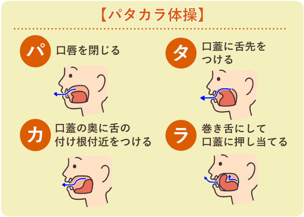 パタカラ体操の正しいやり方！誤嚥予防と若返りを叶える順番と回数を解説
