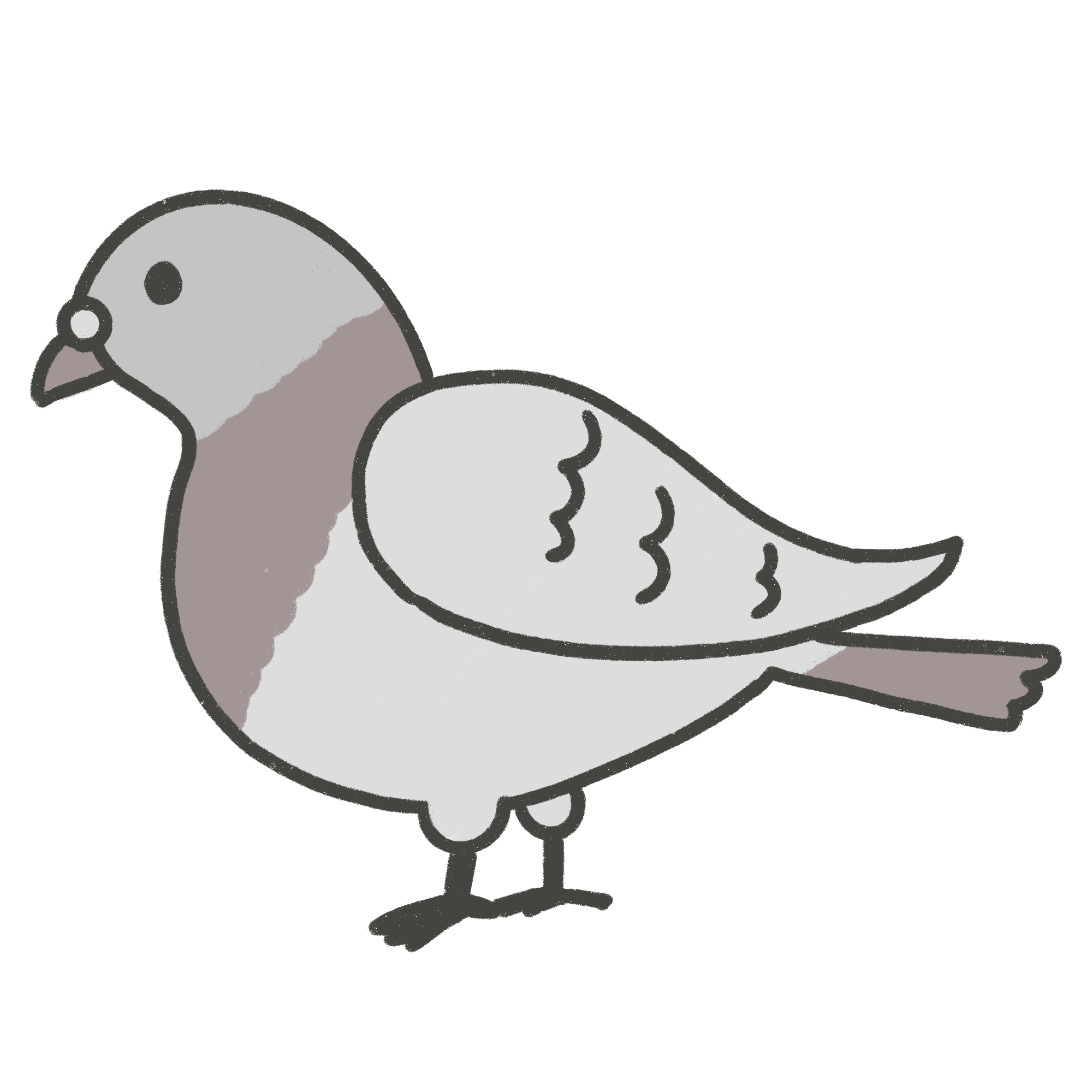 鳩の簡単なイラストを描くコツとは？3分でプロ級に仕上がる手順
