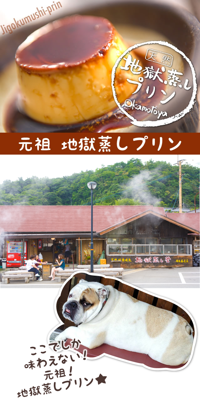 別府岡本屋売店の元祖地獄蒸しプリンと名物グルメ完全攻略！混雑回避の極意