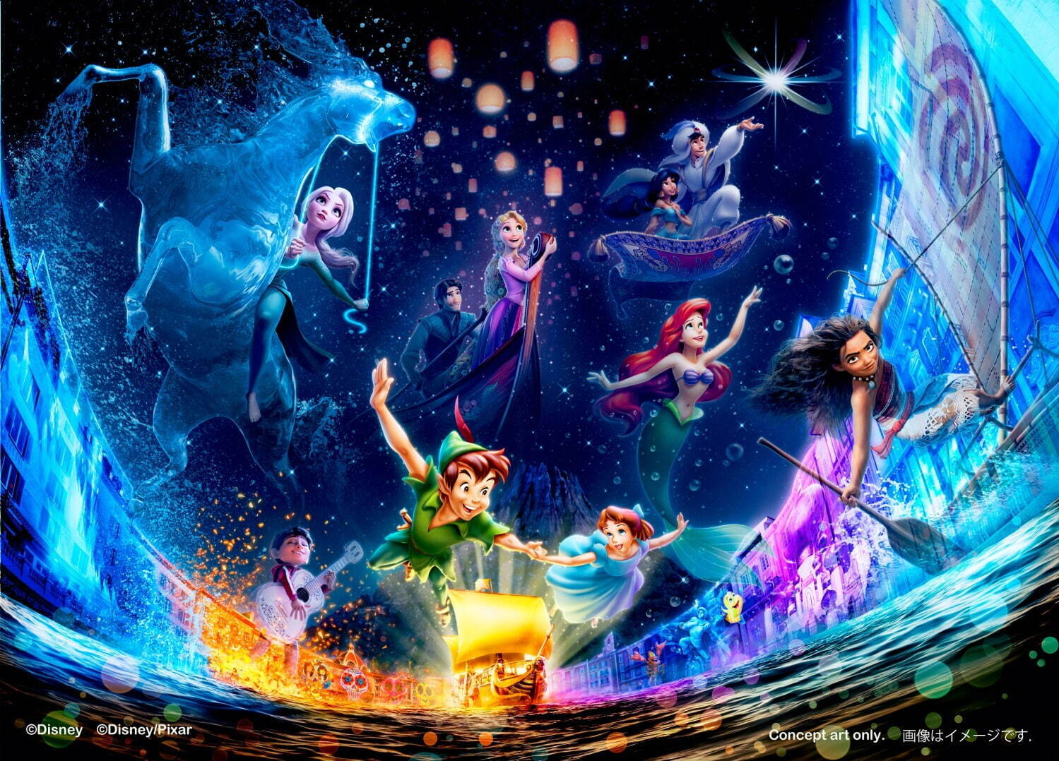 ディズニーシー夜パレード完全攻略！ビリーヴ穴場と有料席の格差検証