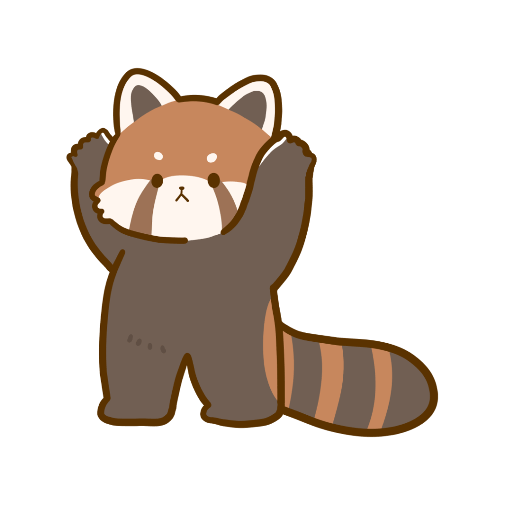 かわいいレッサーパンダのイラスト特集！威嚇の魅力と簡単描き方完全版