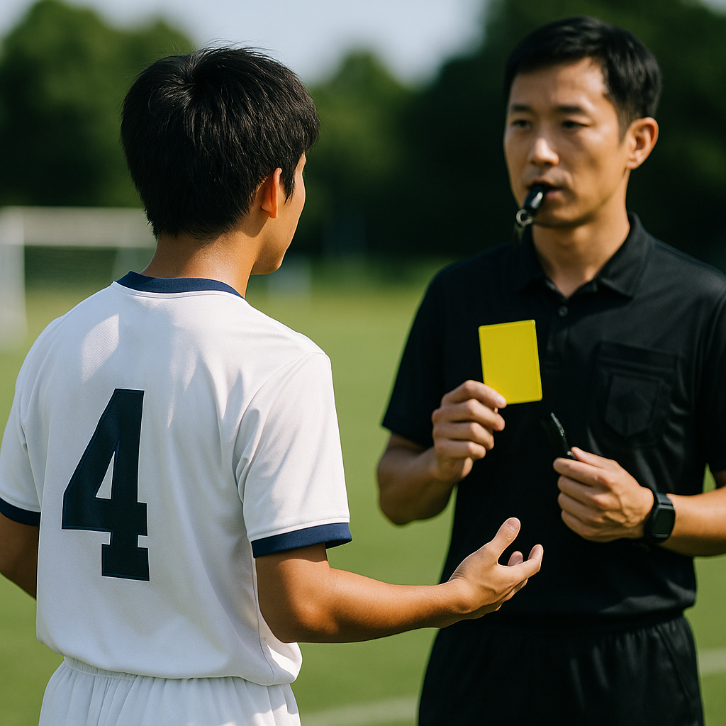 審判の英語はなぜ違う？サッカーと野球で使い分ける決定的な理由