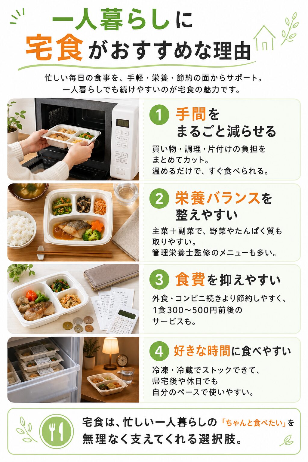 一人暮らしの宅食は自炊よりお得って本当？後悔の真相と2026年コスパ徹底検証