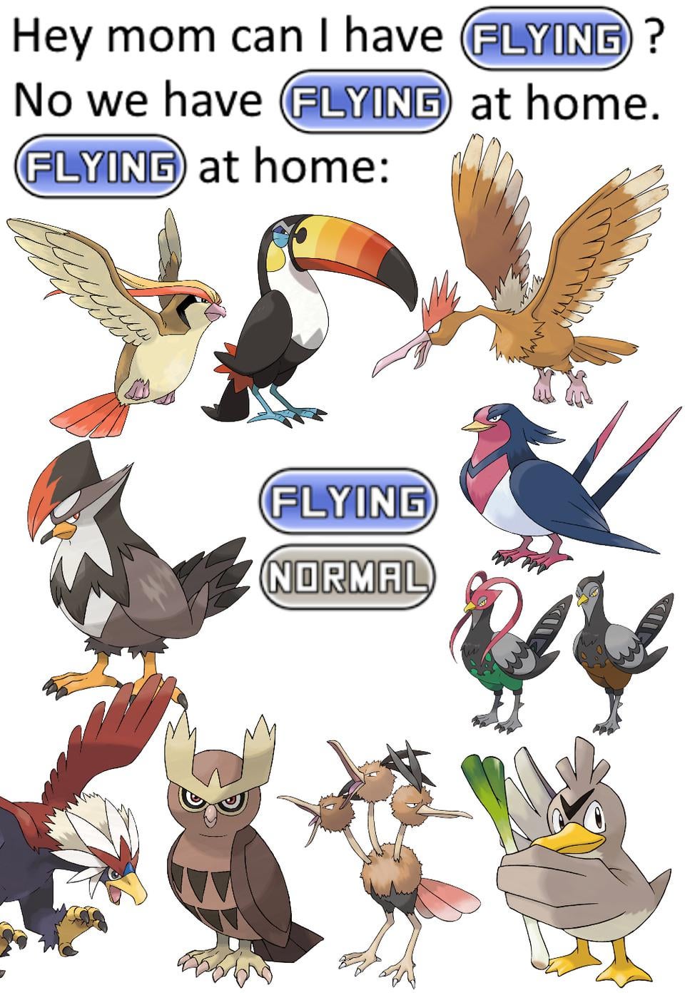 ひこうタイプポケモンが選ばれる理由とは？最新最強ランキングと育成論