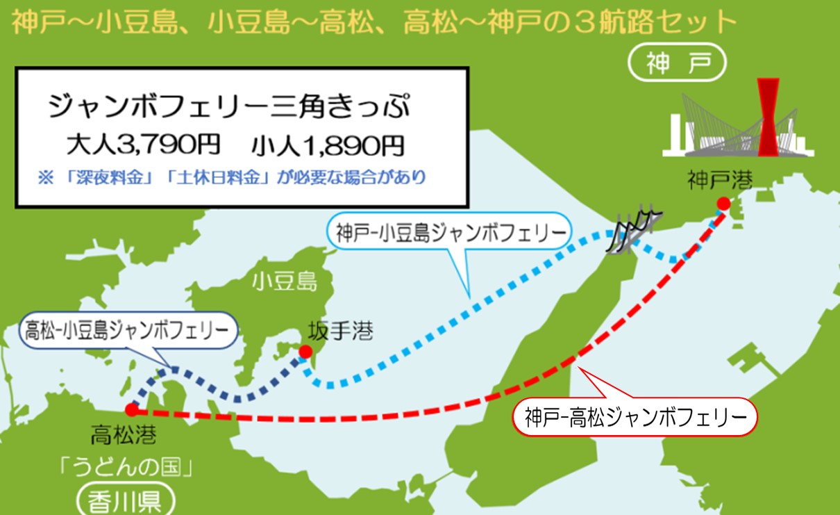神戸港から小豆島フェリー完全攻略！新船あおいの実力と料金・混雑の真相
