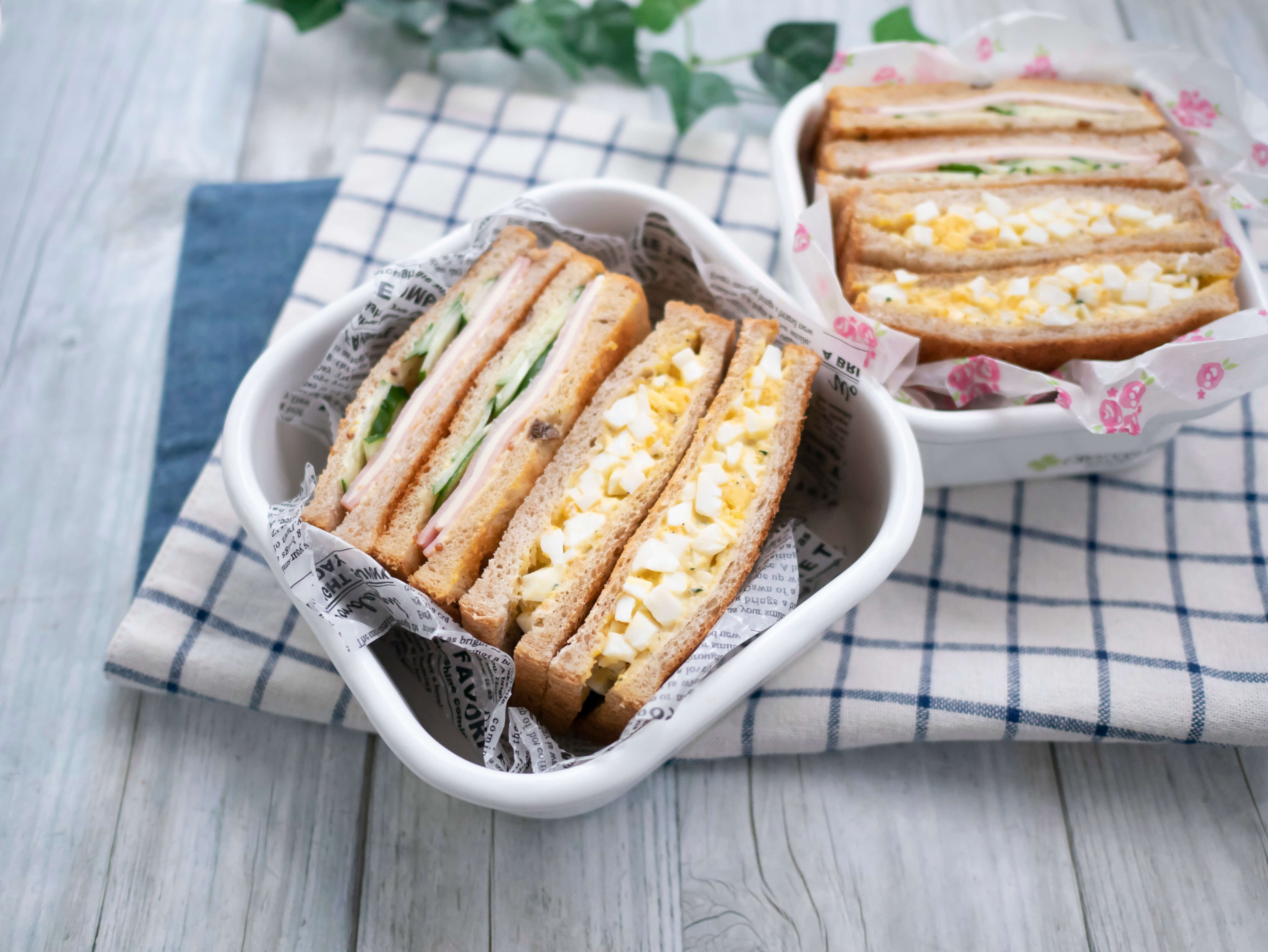 お弁当サンドイッチのべちゃべちゃ防止術！前日作り置きと具材の極意