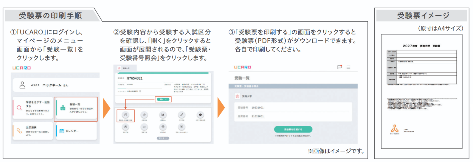 【2026最新】摂南大学の受験票はいつ届く？印刷手順と注意点を徹底解説！